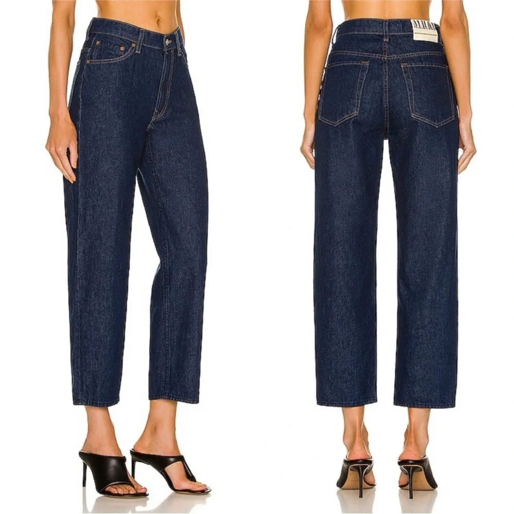 Snacks MOTHER Jeans Double Stack Ankle Cold Brew Tapered High Rise Size 25 - Picture 16 of 16